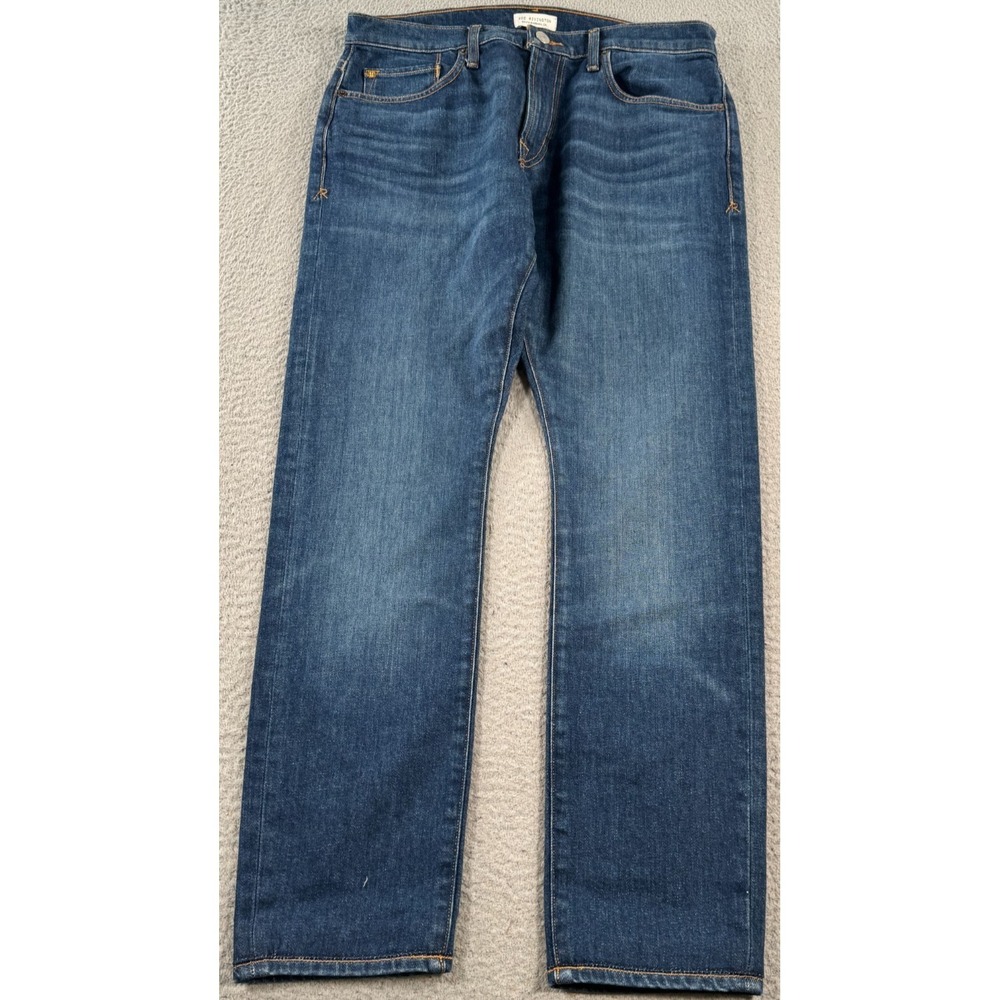 Ace Rivington Jeans Men's 32x29 Blue Italian Denim Slim Taper Stretch Mid Rise